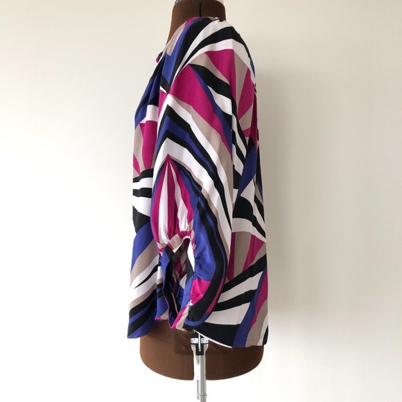 Vibrant Silk Top - Picture 2 of 6